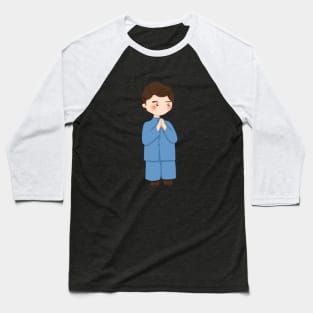 Chibi boy Thankyou | JCH | Bunniesmee Baseball T-Shirt